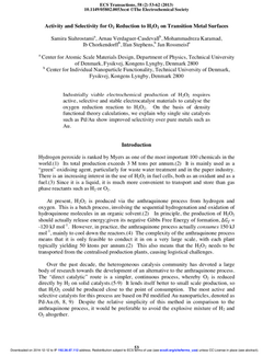 Activity and Selectivity for O2 Reduction to H2O2 on Transition Metal Surfaces