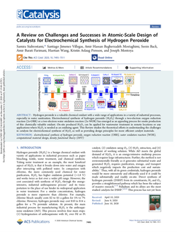 A Review on Challenges and Successes in Atomic-Scale Design of Catalysts for Electrochemical Synthes