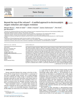 Beyond the top of the volcano? – A unified approach to electrocatalytic oxygen reduction and oxygen 
